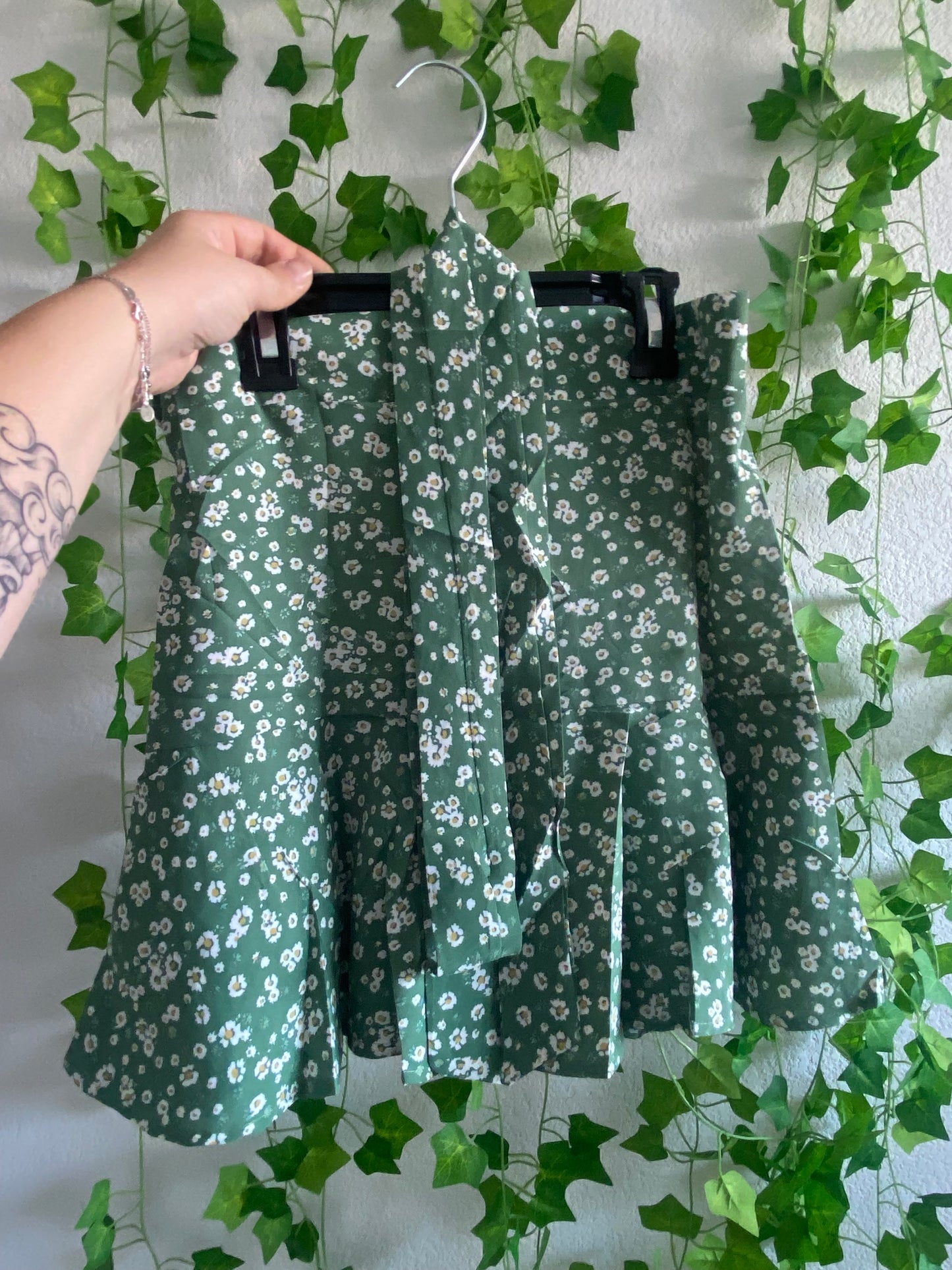 Jupe short verte