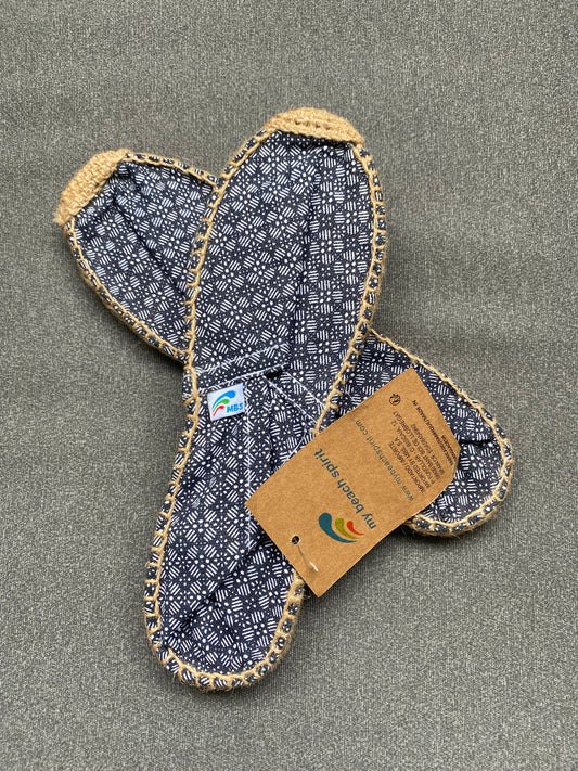 Espadrille bleu