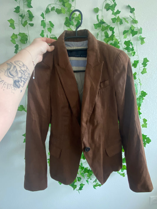 Blazer marron vintage